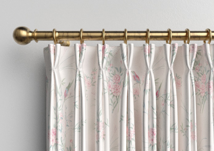 Shabby Chic by Rachel Ashwell Bird Chinoiserie, Blossom - Made to Measure Curtains - Image 10